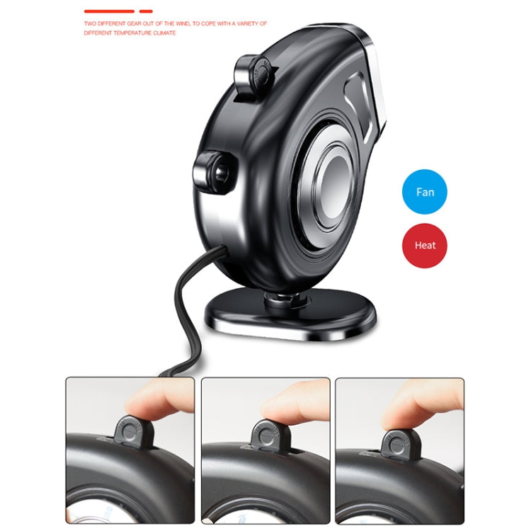 Portable Car Dashboard Electric Heater Winter Defroster, Voltage:24V(White) - Heating & Fans by PMC TechLife | Online Shopping South Africa | PMC TechLife | Buy Now Pay Later Mobicred