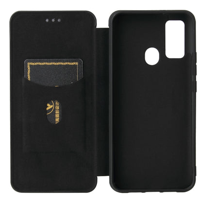 For DOOGEE N30 Carbon Fiber Texture Horizontal Flip TPU + PC + PU Leather Case with Card Slot(Black) - More Brand by PMC Jewellery | Online Shopping South Africa | PMC Jewellery | Buy Now Pay Later Mobicred