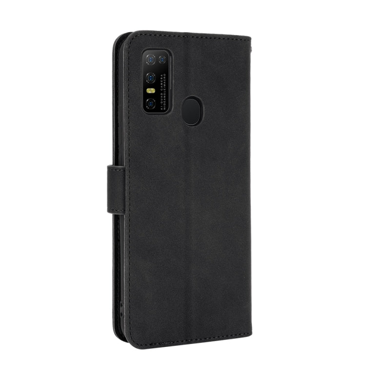 For DOOGEE N30 Solid Color Skin Feel Magnetic Buckle Horizontal Flip Calf Texture PU Leather Case with Holder & Card Slots & Wallet(Black) - More Brand by PMC TechLife | Online Shopping South Africa | PMC TechLife | Buy Now Pay Later Mobicred