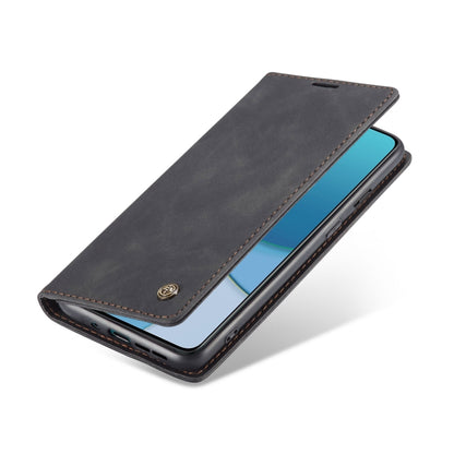 For OnePlus 8T CaseMe-013 Multifunctional Retro Frosted Horizontal Flip Leather Case with Card Slot & Holder & Wallet(Black) - OnePlus Cases by CaseMe | Online Shopping South Africa | PMC Jewellery | Buy Now Pay Later Mobicred