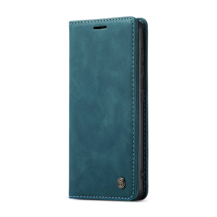 For Samsung Galaxy A42 5G CaseMe-013 Multifunctional Retro Frosted Horizontal Flip Leather Case with Card Slot & Holder & Wallet(Blue) - Galaxy Phone Cases by CaseMe | Online Shopping South Africa | PMC Jewellery | Buy Now Pay Later Mobicred