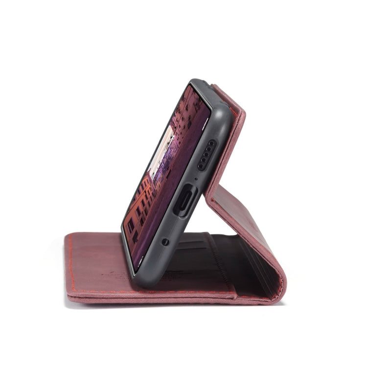 For Xiaomi Mi 10T Lite 5G CaseMe-013 Multifunctional Retro Frosted Horizontal Flip Leather Case with Card Slot & Holder & Wallet(Wine Red) - free shipping - PMC Jewellery - Order now!