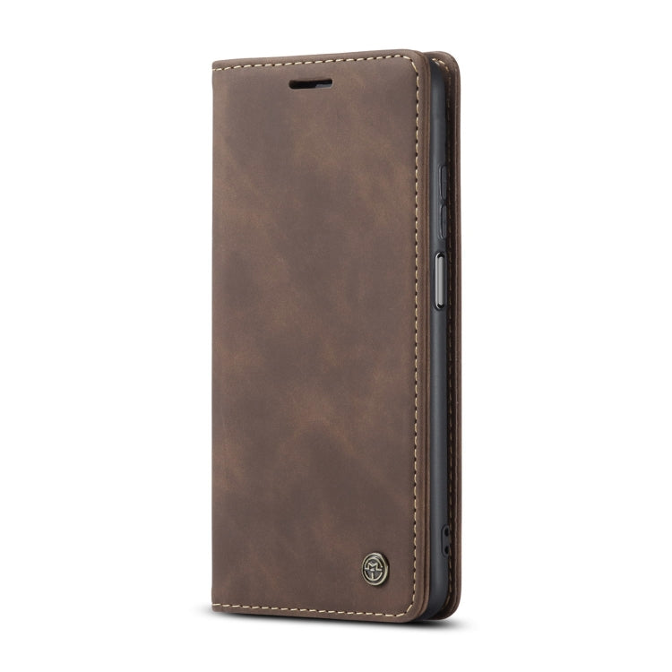 For Xiaomi Mi 10T 5G / 10T Pro 5G CaseMe-013 Multifunctional Retro Frosted Horizontal Flip Leather Case with Card Slot & Holder & Wallet(Coffee) - free shipping - PMC Jewellery - Order now!