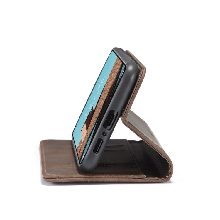 For Xiaomi Mi 10T 5G / 10T Pro 5G CaseMe-013 Multifunctional Retro Frosted Horizontal Flip Leather Case with Card Slot & Holder & Wallet(Coffee) - free shipping - PMC Jewellery - Order now!