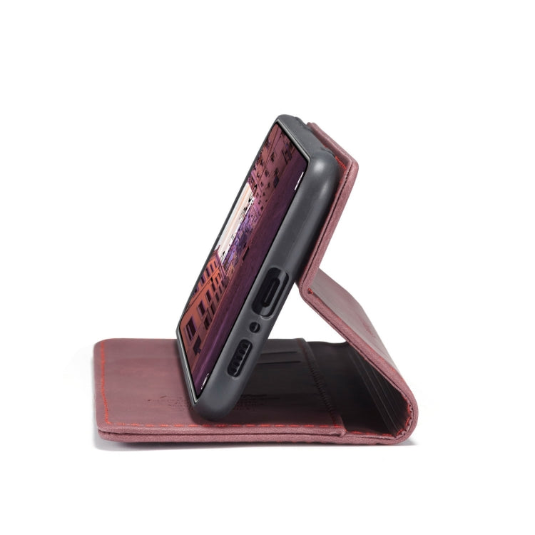 For Xiaomi Mi 10T 5G / 10T Pro 5G CaseMe-013 Multifunctional Retro Frosted Horizontal Flip Leather Case with Card Slot & Holder & Wallet(Wine Red) - free shipping - PMC Jewellery - Order now!