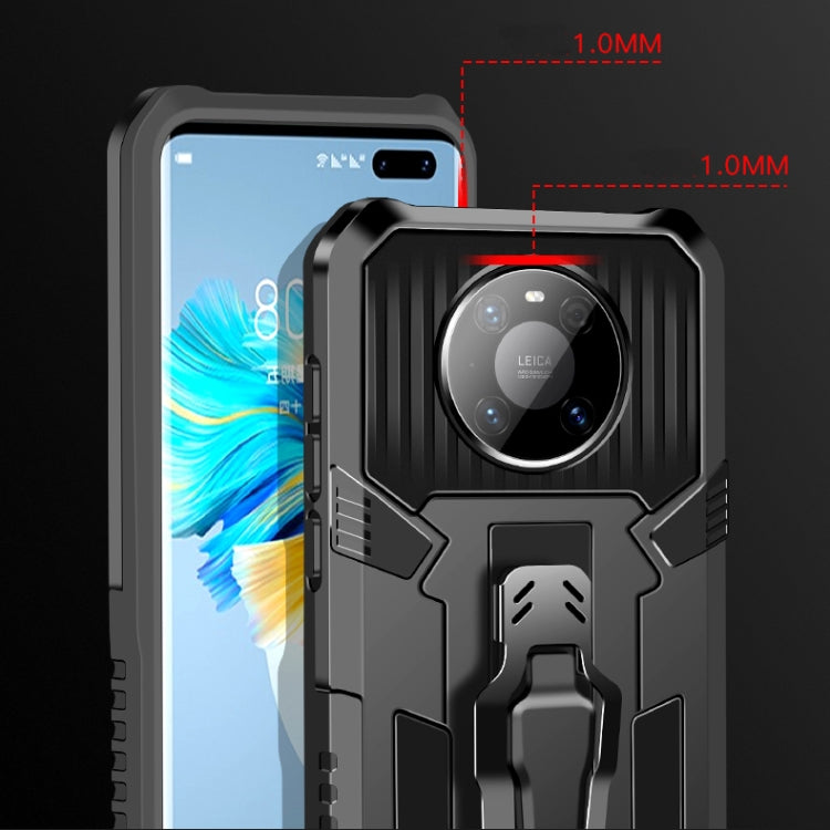 For vivo V20 Machine Armor Warrior Shockproof PC + TPU Protective Case(Coffee) - vivo Cases by PMC Jewellery | Online Shopping South Africa | PMC Jewellery