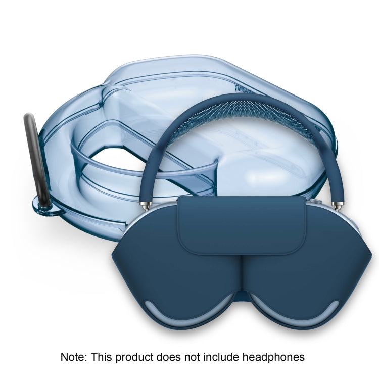 PP Jelly Color Headphone Protective Case for AirPods Max, with Hook(Black) - For AirPods Max by PMC TechLife | Online Shopping South Africa | PMC TechLife