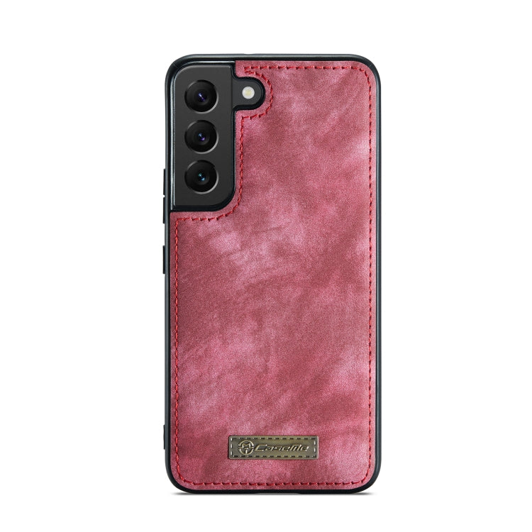 For Samsung Galaxy S21 5G CaseMe-008 Detachable Multifunctional Flip Leather Phone Case(Red) - free shipping - PMC Jewellery - Order now!
