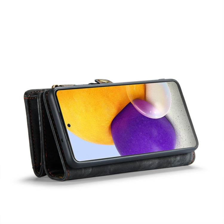 FFor Samsung Galaxy S21+ 5G CaseMe-008 Detachable Multifunctional Flip Leather Phone Case(Black) - free shipping - PMC Jewellery - Order now!