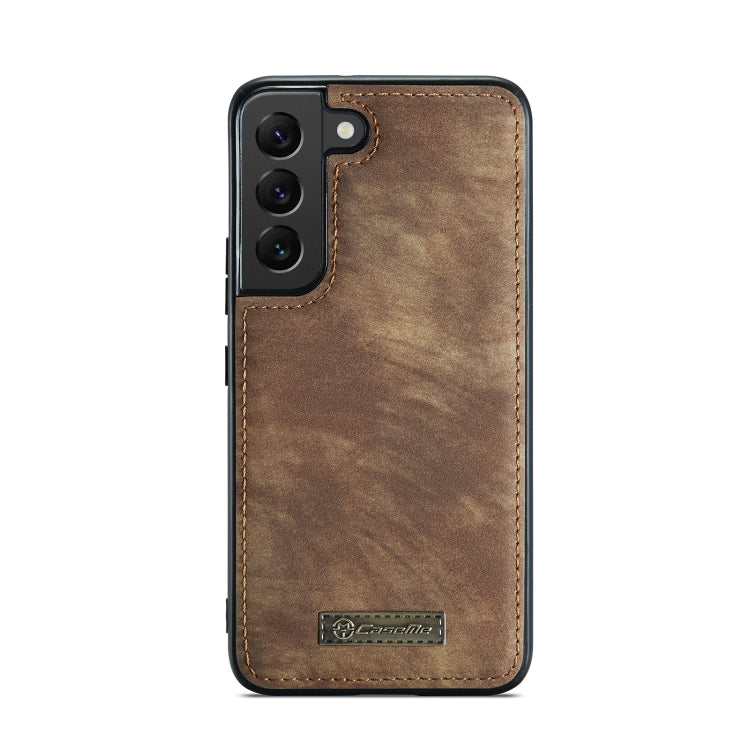For Samsung Galaxy S21+ 5G CaseMe-008 Detachable Multifunctional Flip Leather Phone Case(Brown) - free shipping - PMC Jewellery - Order now!