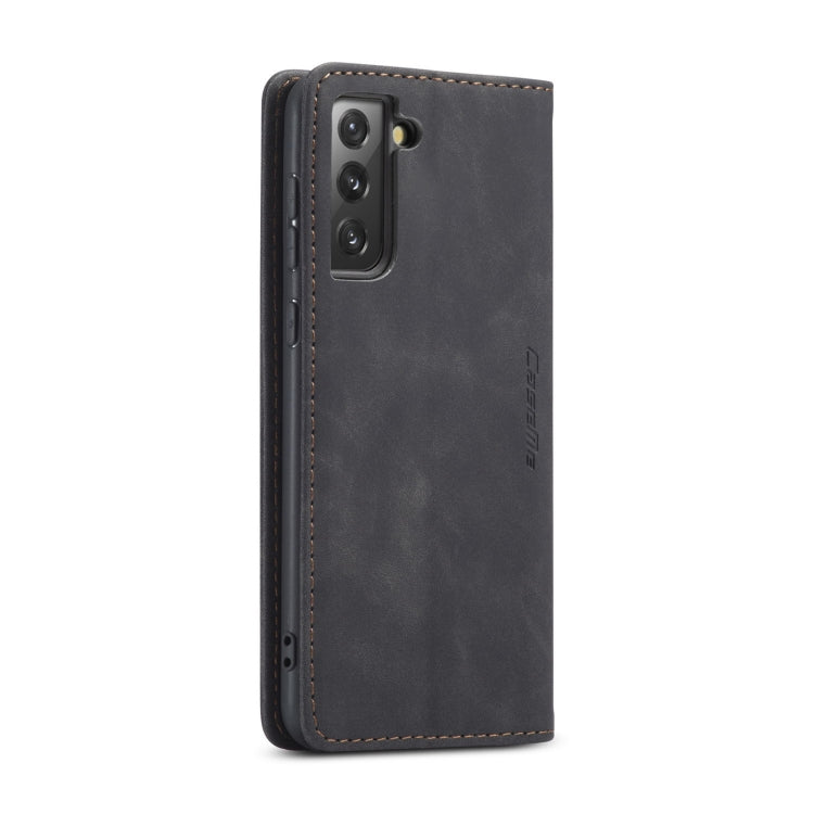 For Samsung Galaxy S21 5G CaseMe 013 Multifunctional Horizontal Flip Leather Case with Holder & Card Slot & Wallet(Black) - Galaxy S21 5G Cases by CaseMe | Online Shopping South Africa | PMC Jewellery | Buy Now Pay Later Mobicred