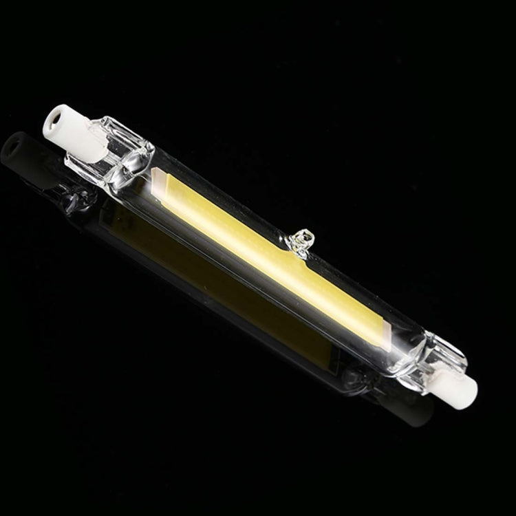 R7S 110V 7W 118mm COB LED Bulb Glass Tube Replacement Halogen Lamp Spot Light(6000K White Light) - LED Blubs & Tubes by PMc TechLife | Online Shopping South Africa | PMc TechLife | Buy Now Pay Later Mobicred