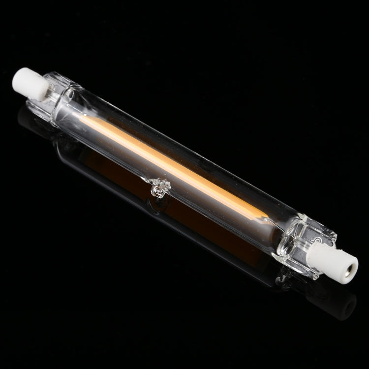 R7S 110V 13W 118mm COB LED Bulb Glass Tube Replacement Halogen Lamp Spot Light(3000K Warm Light) - free shipping - PMc TechLife - Order now!