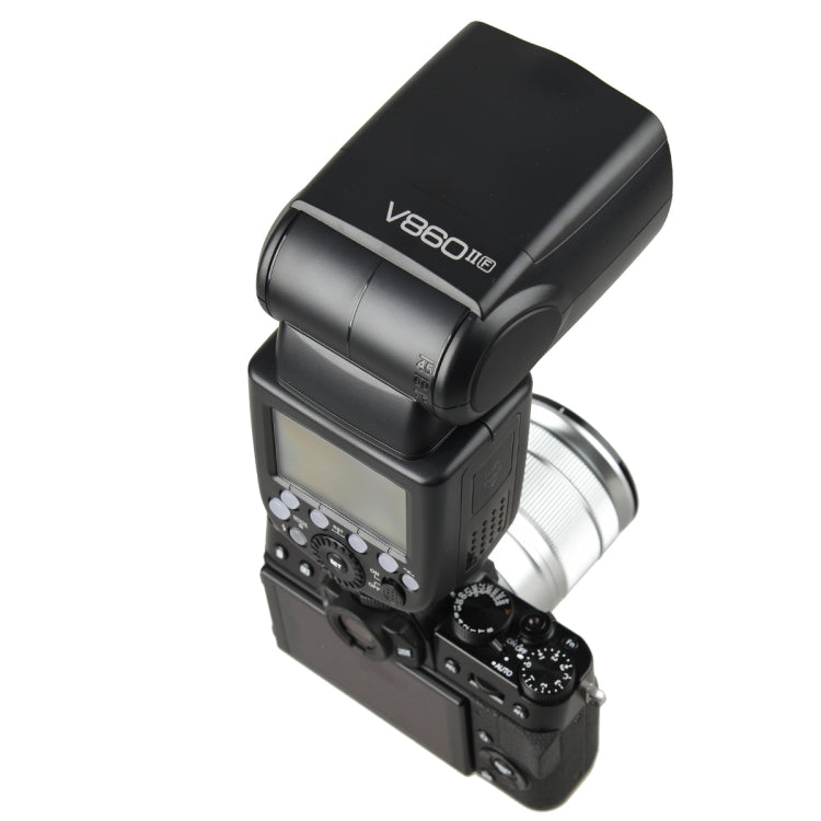 Godox V860IIF 2.4GHz Wireless 1/8000s HSS Flash Speedlite Camera Top Fill Light for Fujifil DSLR Cameras(Black) - free shipping - PMC TechLife - Order now!