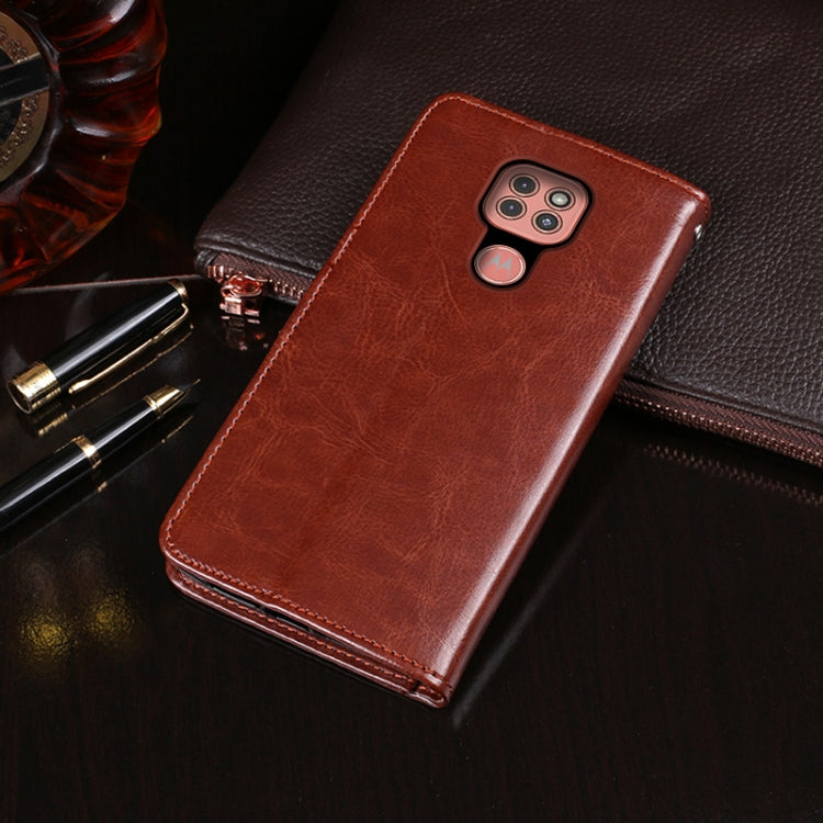 For Lenovo K12 Note idewei Crazy Horse Texture Horizontal Flip Leather Case with Holder & Card Slots & Wallet(Brown) - Lenovo by idewei | Online Shopping South Africa | PMC Jewellery | Buy Now Pay Later Mobicred