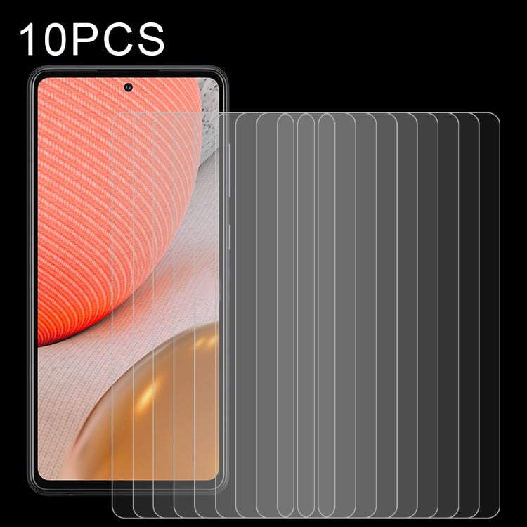 For Samsung Galaxy A72 5G / 4G 10pcs 0.26mm 9H 2.5D Tempered Glass Film - free shipping - PMC TechLife - Order now!