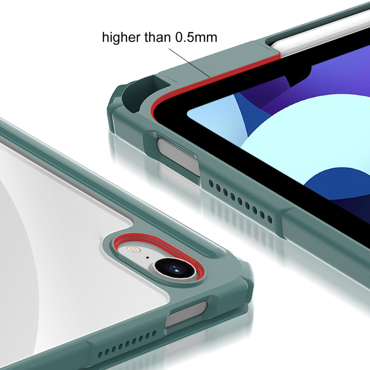 Mutural Pinyue Series PC + TPU Horizontal Flip Leather Case with Holder & Pen Slot & Sleep / Wake-up Function For iPad Air 2022 / 2020 10.9(Blue) - free shipping - PMC TechLife - Order now!