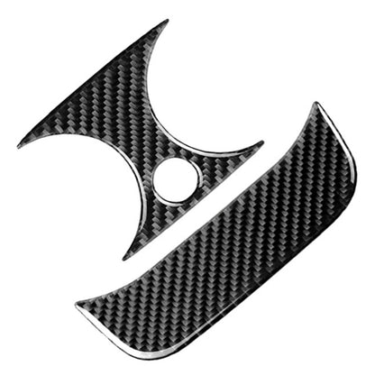 Car Carbon Fiber Rear Air Outlet Set Decorative Sticker for Mercedes-Benz C Class W205 C180 C200 C300 GLC, Left and Right Drive Universal(Solid Color) - Car Interior Mouldings by PMC Jewellery | Online Shopping South Africa | PMC Jewellery | Buy Now Pay Later Mobicred