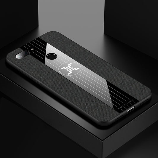 For Xiaomi Mi 8 Lite XINLI Stitching Cloth Texture Shockproof TPU Protective Case(Black) - Xiaomi Cases by XINLI | Online Shopping South Africa | PMC Jewellery