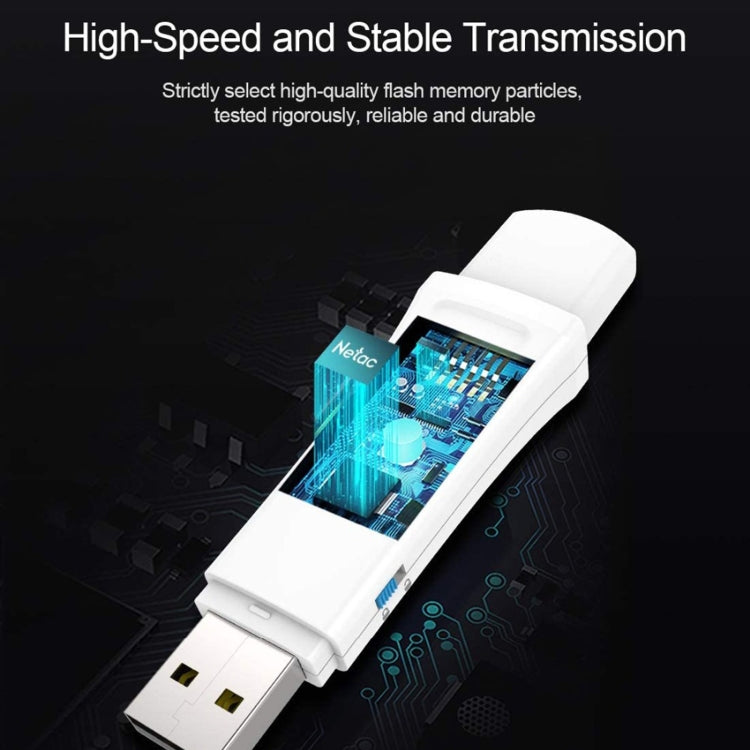 Netac U335S USB 3.0 High Speed Antivirus Write Protection USB Flash Drives U Disk, Capacity:64GB - USB Flash Drives by Netac | Online Shopping South Africa | PMC Jewellery | Buy Now Pay Later Mobicred