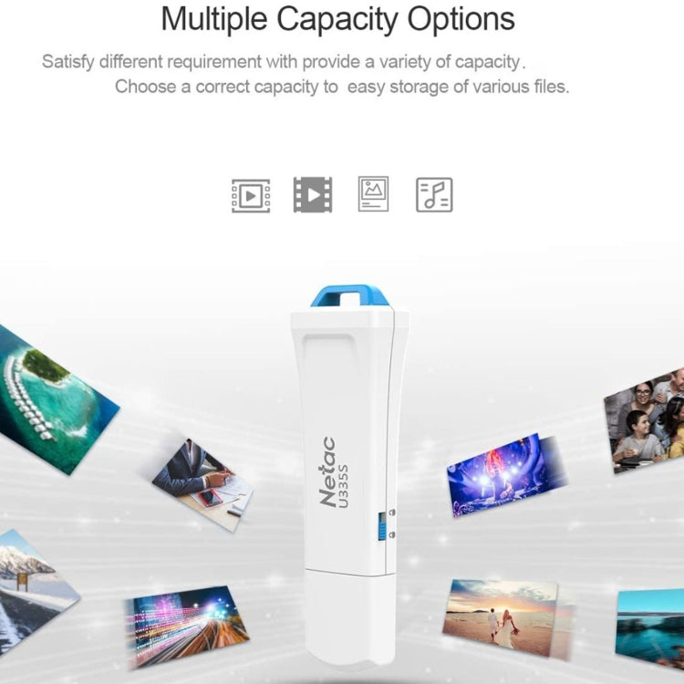 Netac U335S USB 3.0 High Speed Antivirus Write Protection USB Flash Drives U Disk, Capacity:128GB - free shipping - PMC Jewellery - Order now!