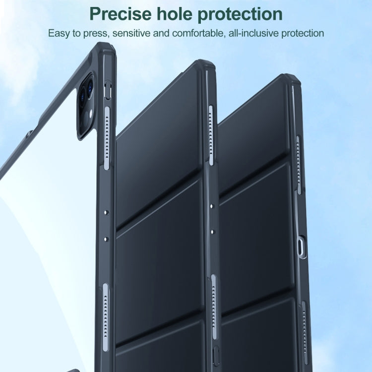 For iPad Pro 12.9 2022 / 2021 / 2020 Mutural Pinyue Series PC + TPU Horizontal Flip Leather Tablet Case with Holder & Pen Slot & Sleep / Wake-up Function (Purple) - free shipping - PMC TechLife - Order now!