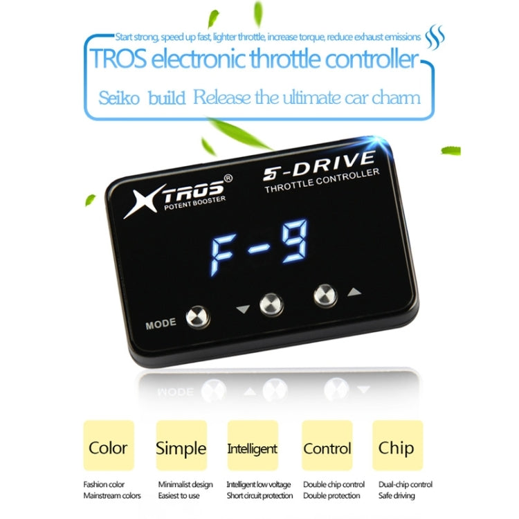 For Nissan Terra 2018- TROS KS-5Drive Potent Booster Electronic Throttle Controller - free shipping - PMC TechLife - Order now!