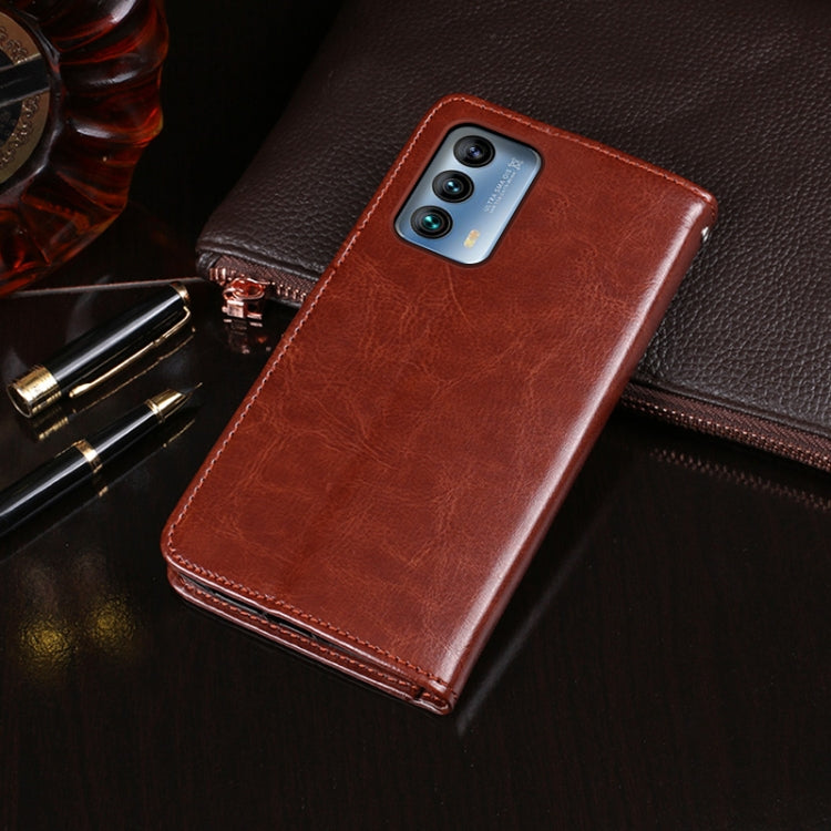 For Meizu 18 idewei Crazy Horse Texture Horizontal Flip Leather Case with Holder & Card Slots & Wallet(Black) - More Brand by idewei | Online Shopping South Africa | PMC Jewellery | Buy Now Pay Later Mobicred