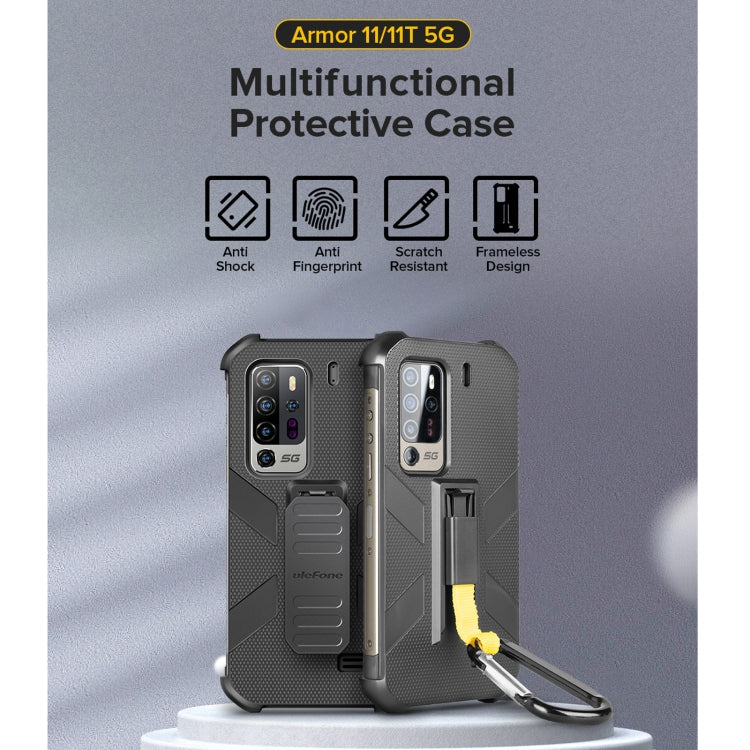 For Ulefone Armor 11 5G / Armor 11T 5G Original Ulefone Multifunctional TPU + PC Protective Case with Back Clip & Carabiner - More Brand by Ulefone | Online Shopping South Africa | PMC Jewellery | Buy Now Pay Later Mobicred