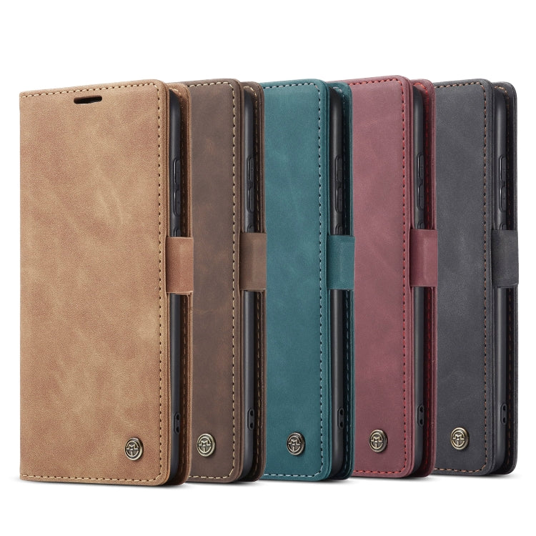 For Samsung Galaxy A12 CaseMe 013 Multifunctional Horizontal Flip Leather Case with Holder & Card Slot & Wallet(Blue) - free shipping - PMC TechLife - Order now!