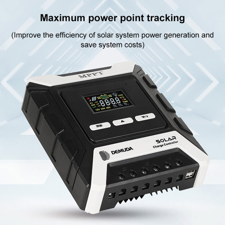 MPPT Solar Controller 12V / 24V / 48V Automatic Identification Charging Controller with Dual USB Output, Model:20A - Others by PMC Jewellery | Online Shopping South Africa | PMC Jewellery | Buy Now Pay Later Mobicred