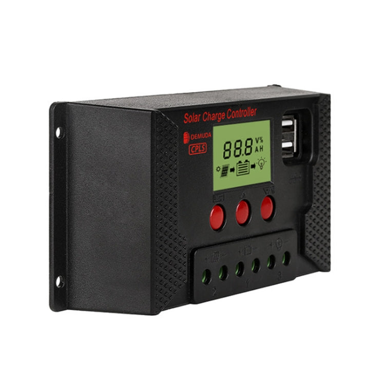 PWM Solar Controller 12V / 24V Lithium Battery Charging Photovoltaic Panel Charging Street Light Controller with Dual USB Output, Model:CPLS-20A - Others by PMC Jewellery | Online Shopping South Africa | PMC Jewellery | Buy Now Pay Later Mobicred