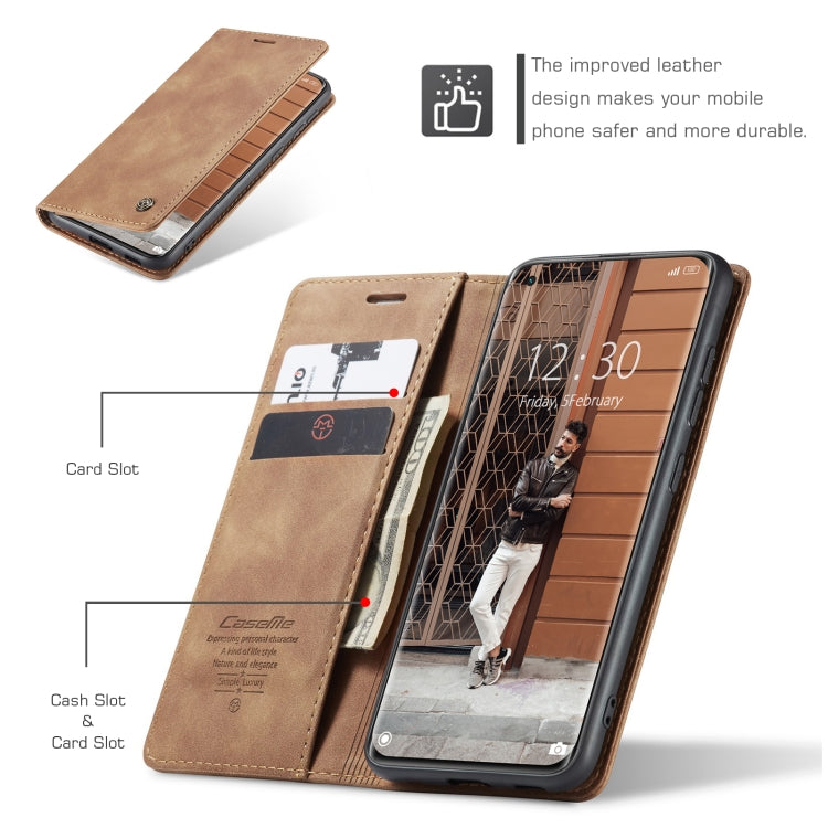 For Xiaomi Mi 11 CaseMe 013 Multifunctional Horizontal Flip Leather Case with Holder & Card Slot & Wallet(Brown) - Xiaomi Cases by CaseMe | Online Shopping South Africa | PMC Jewellery | Buy Now Pay Later Mobicred