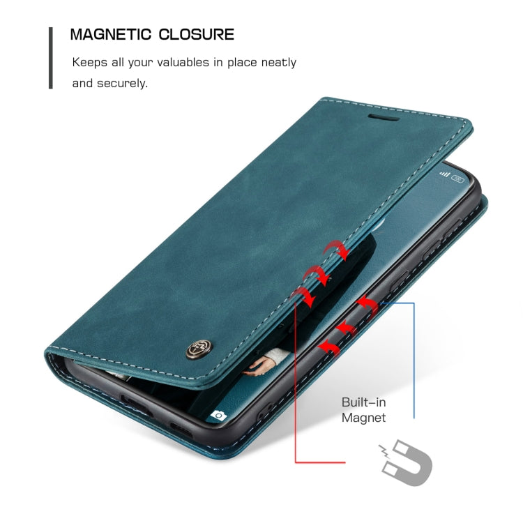 For Xiaomi Mi 11 CaseMe 013 Multifunctional Horizontal Flip Leather Case with Holder & Card Slot & Wallet(Blue) - Xiaomi Cases by CaseMe | Online Shopping South Africa | PMC Jewellery | Buy Now Pay Later Mobicred