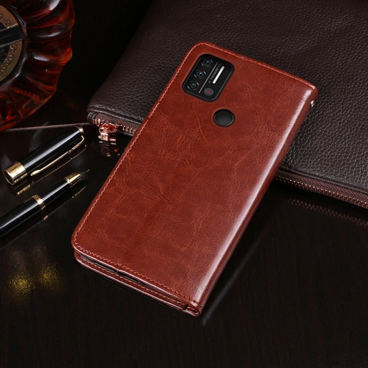 For UMIDIGI A9 idewei Crazy Horse Texture Horizontal Flip Leather Case with Holder & Card Slots & Wallet(Rose Red) - More Brand by idewei | Online Shopping South Africa | PMC Jewellery | Buy Now Pay Later Mobicred