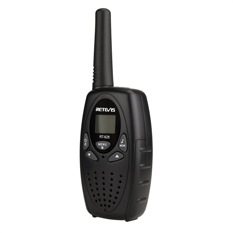 1 Pair RETEVIS RT628 0.5W EU Frequency 446MHz 8CHS Handheld Children Walkie Talkie(Black) - Children by RETEVIS | Online Shopping South Africa | PMC Jewellery | Buy Now Pay Later Mobicred