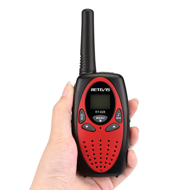 1 Pair RETEVIS RT628 0.5W EU Frequency 446MHz 8CHS Handheld Children Walkie Talkie(Red) - Children by RETEVIS | Online Shopping South Africa | PMC Jewellery | Buy Now Pay Later Mobicred