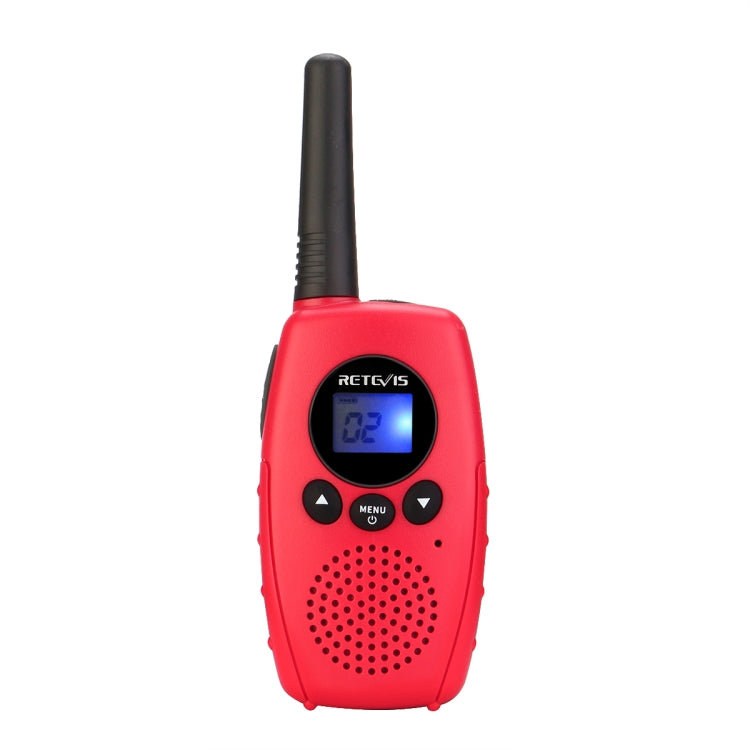 1 Pair RETEVIS RT628B 0.5W EU Frequency 446MHz 3CHS Simple Handheld Children Walkie Talkie(Red) - Children by RETEVIS | Online Shopping South Africa | PMC Jewellery | Buy Now Pay Later Mobicred