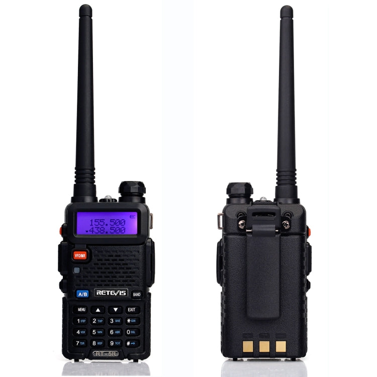 RETEVIS RT-5R 400-520MHz + 136-174MHz 128CHS USB Two-segment Handheld Walkie Talkie - free shipping - PMC Jewellery - Order now!