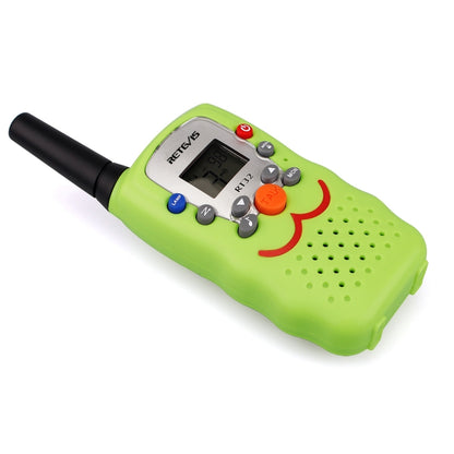 1 Pair RETEVIS RT32 0.5W US Frequency 462.550-467.7125MHz 22CH Handheld Children Walkie Talkie(Green) - Children by RETEVIS | Online Shopping South Africa | PMC Jewellery | Buy Now Pay Later Mobicred