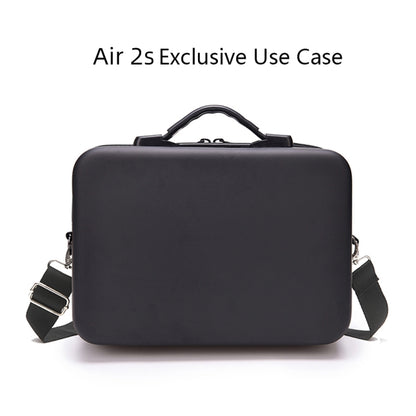 Portable Single Shoulder Storage Travel Carrying Cover Case Box with Baffle Separator for DJI Air 2S(Black + Red Liner) - Backpacks & Bags by PMC Jewellery | Online Shopping South Africa | PMC Jewellery | Buy Now Pay Later Mobicred