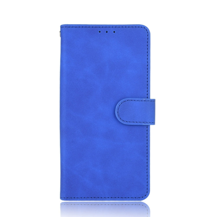 For Ulefone Note 11P Solid Color Skin Feel Magnetic Buckle Horizontal Flip Calf Texture PU Leather Case with Holder & Card Slots & Wallet(Blue) - Ulefone Cases by PMC Jewellery | Online Shopping South Africa | PMC Jewellery | Buy Now Pay Later Mobicred