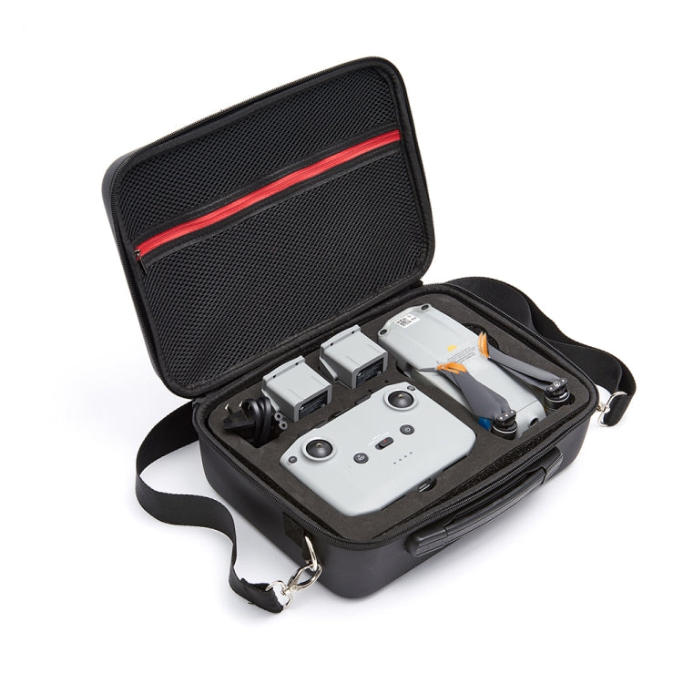 Portable Single Shoulder Storage Travel Carrying PU Cover Case Box for DJI Air 2S(Black + Black Liner) - free shipping - PMC TechLife - Order now!