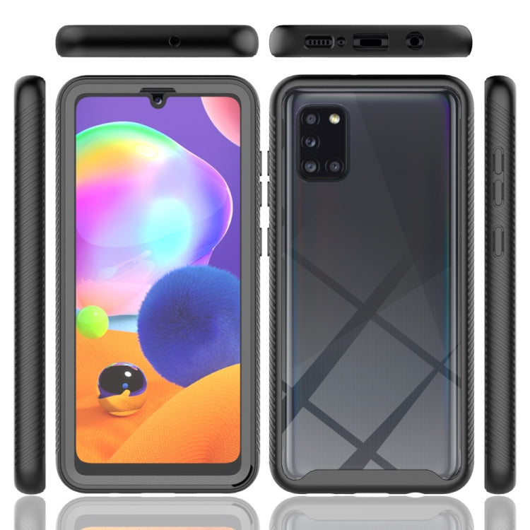 For Samsung Galaxy A31 Starry Sky Full Body Hybrid Shockproof Phone Case(Black) - Galaxy Phone Cases by PMC Jewellery | Online Shopping South Africa | PMC Jewellery