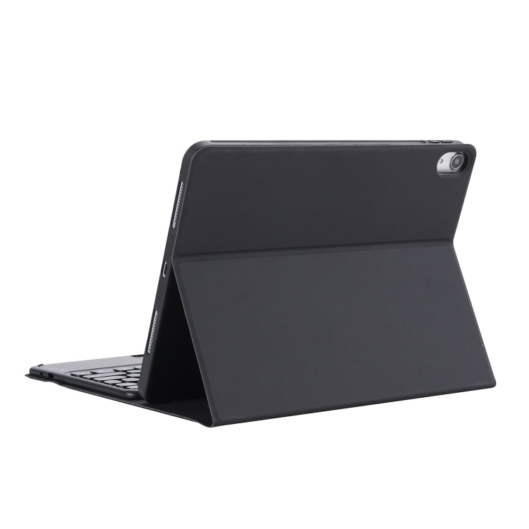 YT07B-A Detachable Candy Color Skin Feel Texture Round Keycap Bluetooth Keyboard Leather Case with Touch Control For iPad 9.7 inch 2018 & 2017 / Pro 9.7 inch / Air 2 / Air(Black) - free shipping - PMC TechLife - Order now!