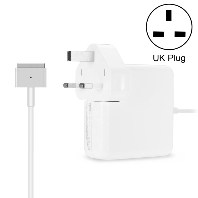 A1435 60W 16.5V 3.65A 5 Pin MagSafe 2 Power Adapter for MacBook, Cable Length: 1.6m, UK Plug - Cable & Adapter by PMC Jewellery | Online Shopping South Africa | PMC Jewellery | Buy Now Pay Later Mobicred
