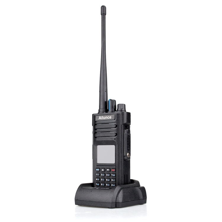 RETEVIS HD1 136-174&400-480MHz&76-107.95MHz 3000CHS Dual Band DMR Digital Waterproof Two Way Radio Handheld Walkie Talkie, EU Plug(Black) - free shipping - PMC TechLife - Order now!