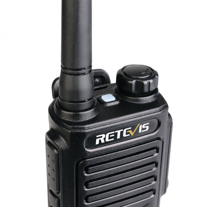 RETEVIS RT47 PMR446 16CHS IP67 Waterproof FRS Two Way Radio Handheld Walkie Talkie, EU Plug(Black) - Handheld Walkie Talkie by RETEVIS | Online Shopping South Africa | PMC Jewellery | Buy Now Pay Later Mobicred