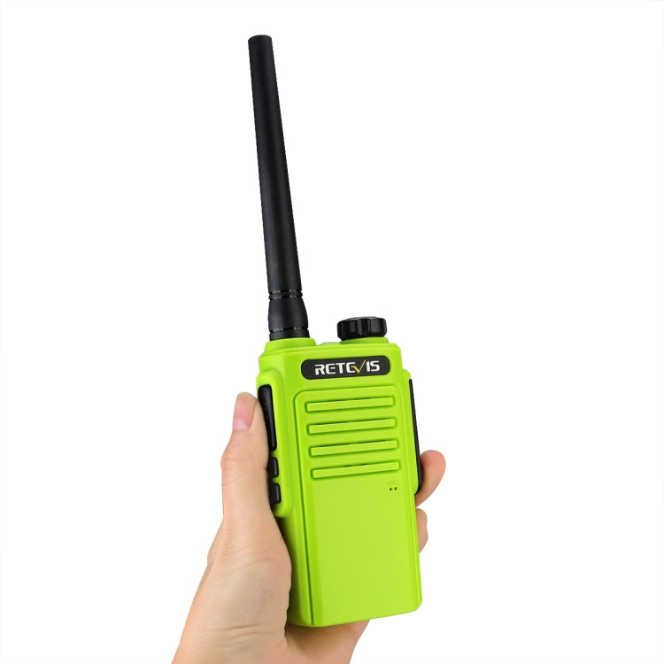 RETEVIS RT47 PMR446 16CHS IP67 Waterproof FRS Two Way Radio Handheld Walkie Talkie, EU Plug(Green) - free shipping - PMC Jewellery - Order now!