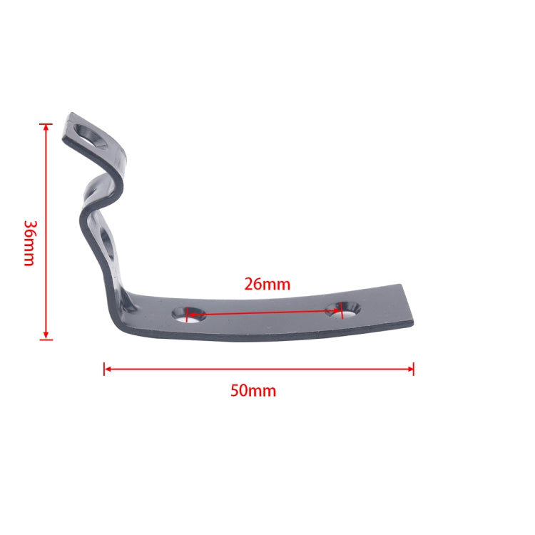 A5158 1 Pair Car Glove Box Hinge Bracket Repair Kit 8E2857131 for Audi - Hand Tool Sets by PMC Jewellery | Online Shopping South Africa | PMC Jewellery